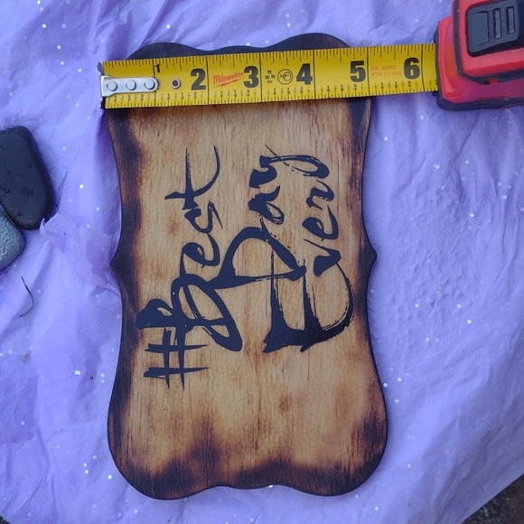 I make these and many more. It's a wall plaque 5 in by 8 and 1/2 in - Picture 2 of 3